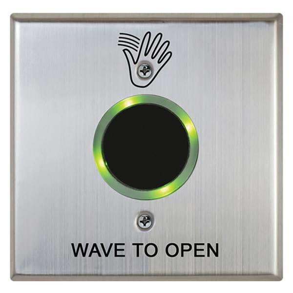 Camden Usa Surewave Infrared Wave To Open Touchplate, Stainless Steel