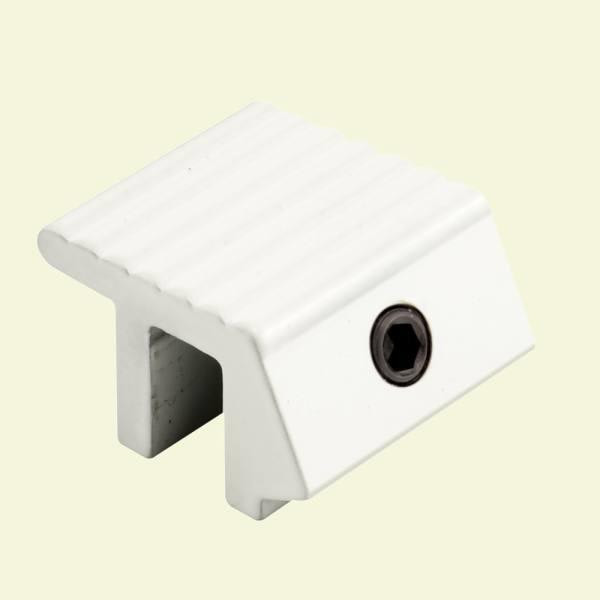Defender Security Sliding Window Lock, Tamper Resistant, White Finish