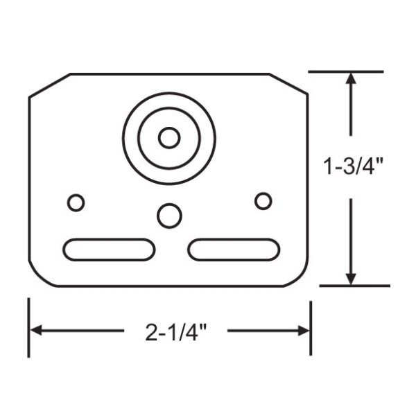 Pivot Bracket, Old Style, Package Of 50
