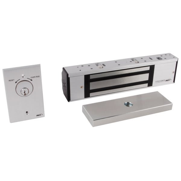 Rutherford Controls De8310 Delayed Egress Electromag Lock Built-In Sounder Alum