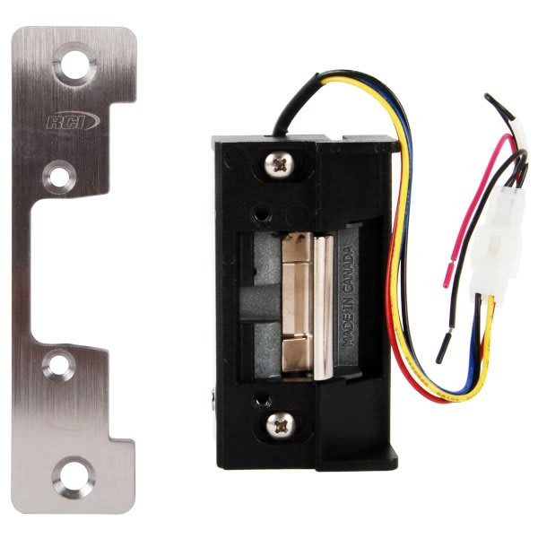 Rutherford Controls Rci 6 Series Low Profile Centerline Low Profile Strike Plate
