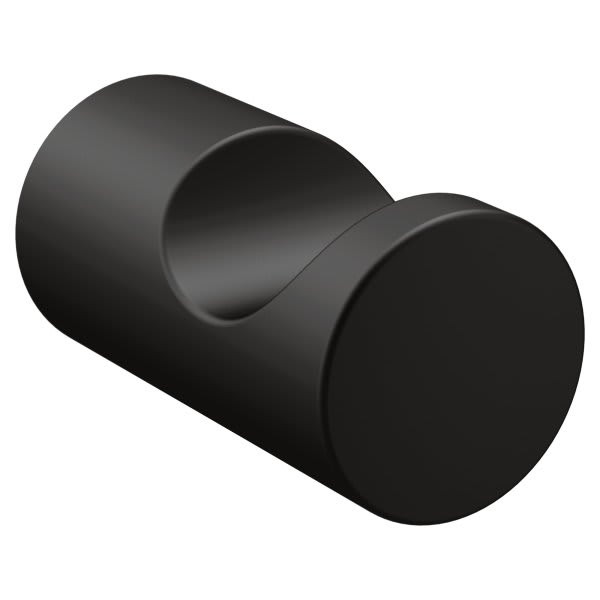 Moen Align Matte Black Single Robe Hook