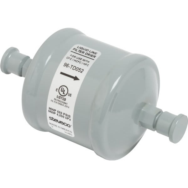 White-Rodgers 1/4" Male X 1/4" Male Flare Refrigerant Recovery Filter Drier