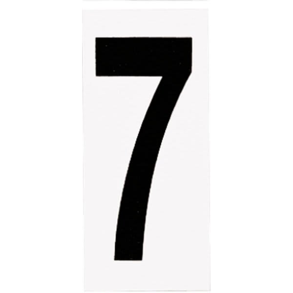 Progress Lighting Led Address Light White Address Numbers, "7" Package Of 10