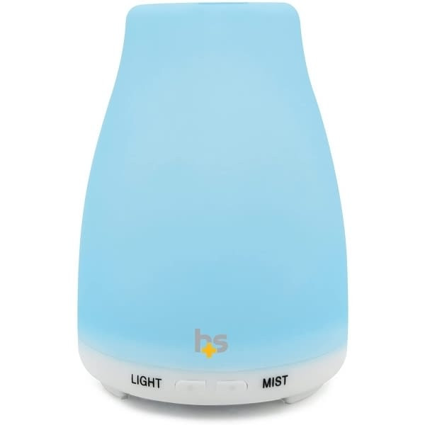 Healthsmart 150 mL Essential Oil Diffuser And Cool Mist Humidifier, White
