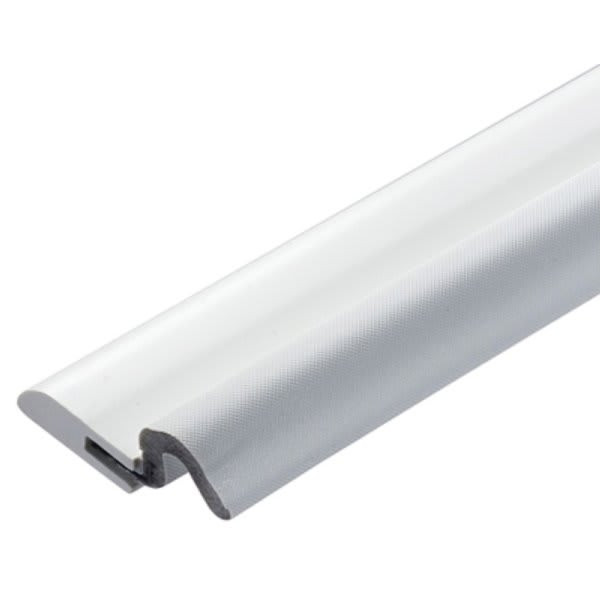 Simply Conserve Windjammer 84x36" Nail Up Door Weatherstrip Set White Case Of 15