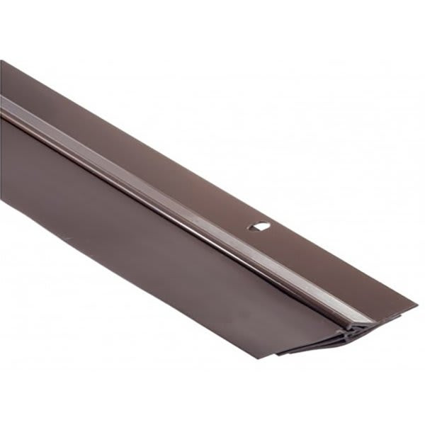 Simply Conserve 36-In Heavy Duty Triple Seal Door Sweep In Brown Case Of 50
