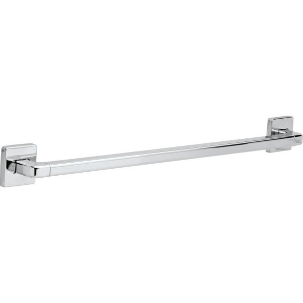 Delta 24 Inch Angular Modern Decorative ADA Grab Bar In Chrome