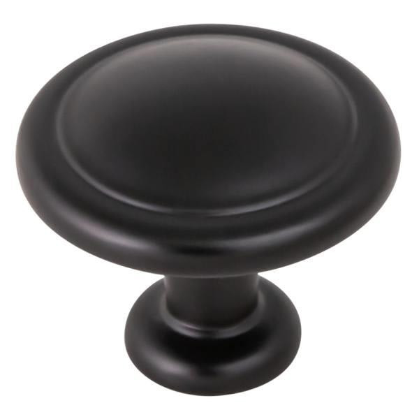 Design House 1-3/16 In. Victorian Black Cabinet Knob,  (10-Pack)