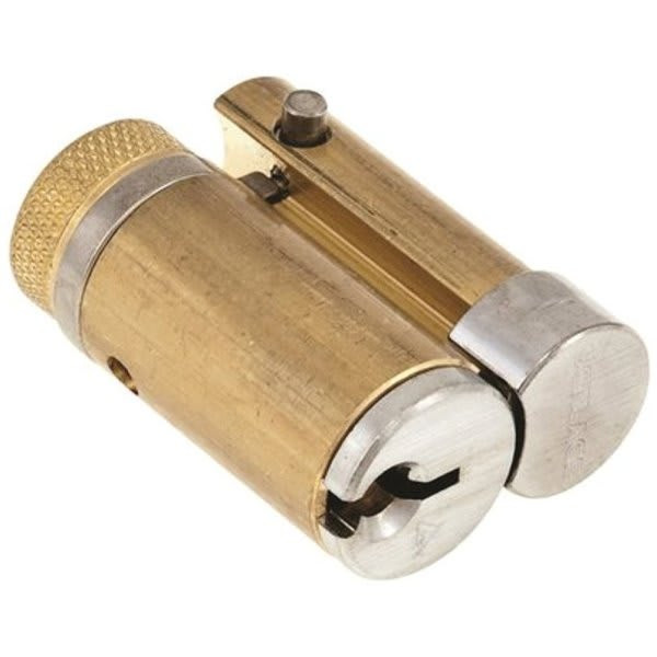 Schlage Conventional Removable Core Cylinder C Keyway In Satin Chrome