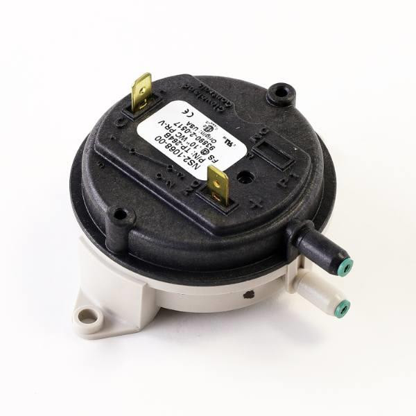 Detroit Radiant Differential Pressure Switch With Hose And Barbs, 0.10" Wc