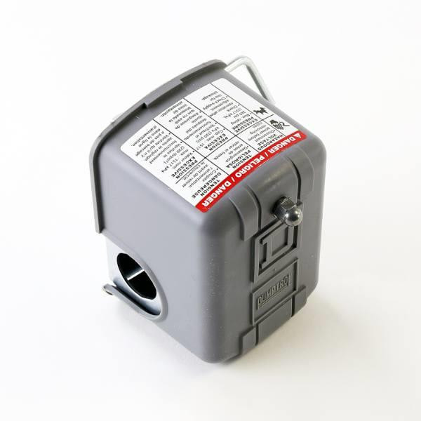Schneider Water Pump Switch, Adjustable Differential, Cut-Off, 30 Psi / 50 Psi