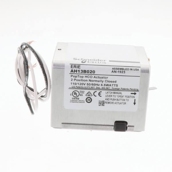 Schneider Actuator, 120vac, Two Position, Spring Return, High Close Off