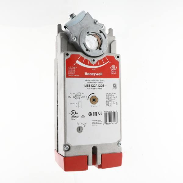 Honeywell Spring Return Actuator, 24v, Two Position, Spst , 2 Switches