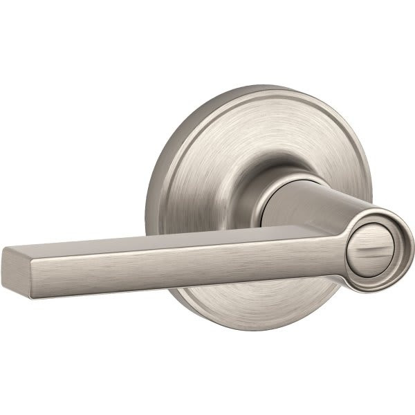 Schlage J Series Solstice Privacy Lever (Satin Nickel)