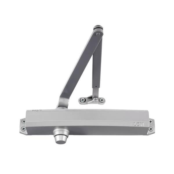 Lcn 1450 Series Surface Door Closer, Regular Arm With 62pa Shoe, Aluminum