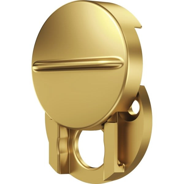Speyeguard Fixed Peephole Cover Satin Brass Metal Plate Finish Package Of 50