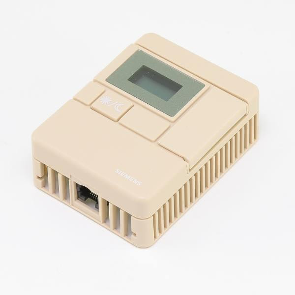 Siemens Beige Rm Temp Snsr With Setpoint & Overide