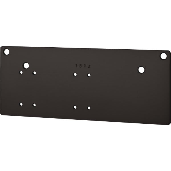 Yale 5800 Push Drop Plate Pkd 690 Satin Bronze Painted