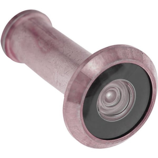 Anvil Mark Door Viewe, 180-Degree Brass Plated, 1/2 In. Hole, Fits 1-3/8 In.