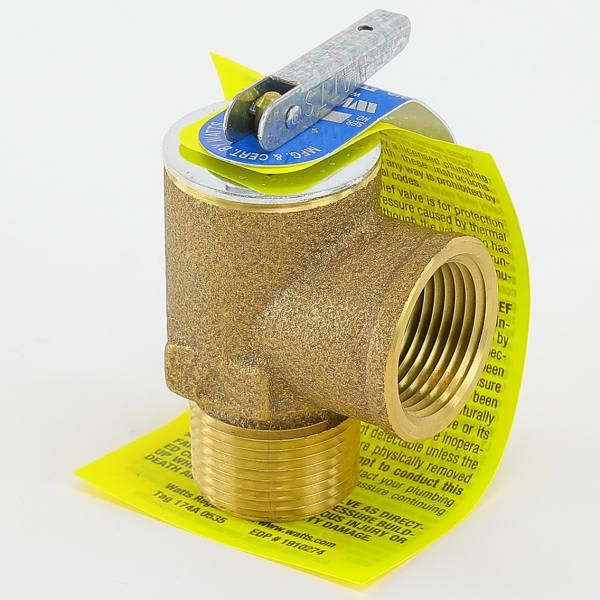 Watts M335m2 3/4" Male X Female 30 Pound Hot Water Relief Valve