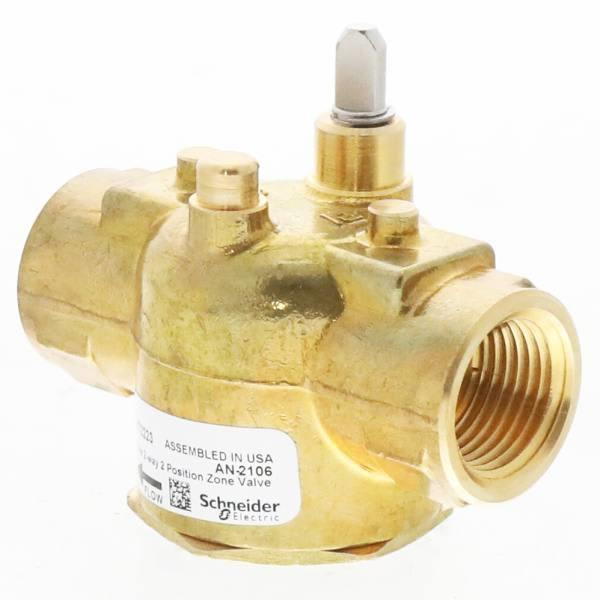 Schneider Valvezone 1/2" Npt Two Way 3.5 Cv Two Position Valve Body