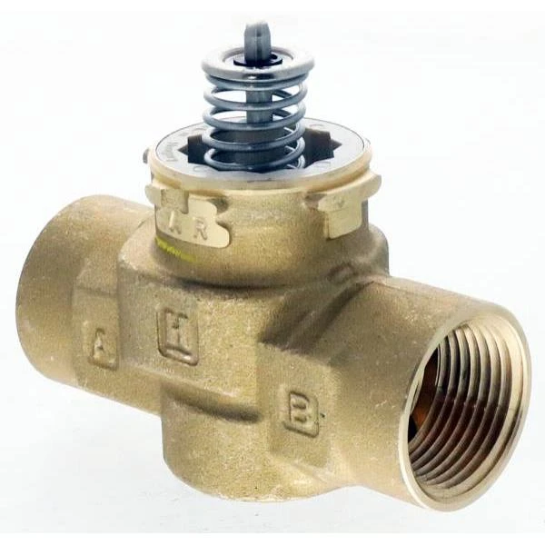 Honeywell 1" Npt 2 Way Cartridge Cage Valve Linear Flow 6.6cv