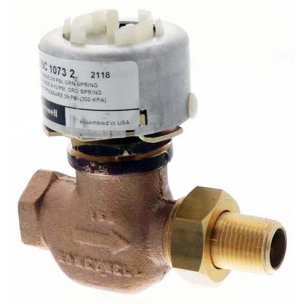Honeywell 1/2"Npt Pneumatic Radiator Straight Male Union Connection 3cv 3-10psi