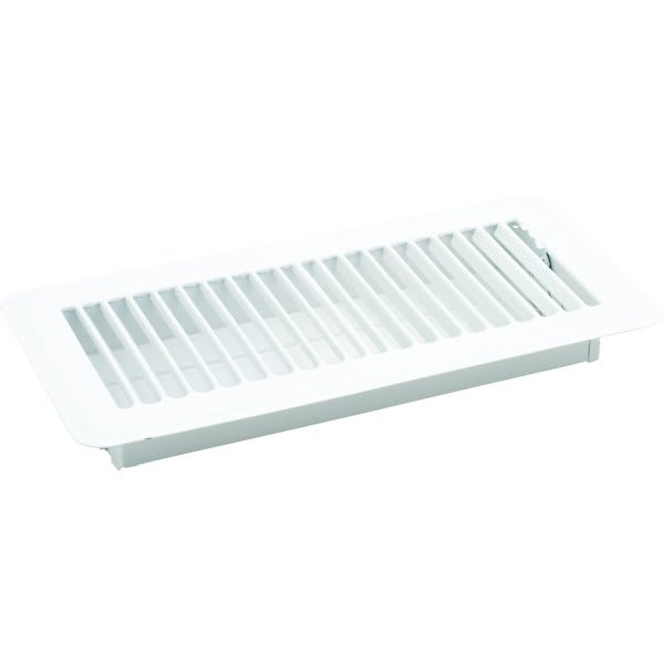 Floor Register 6 In. X 10 In. White