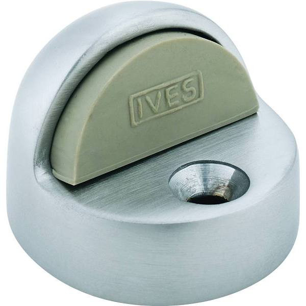 Ives 1/2", Chrome, Floor Door Stop