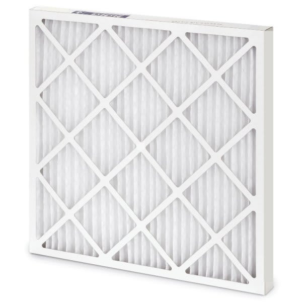 12x25x1 Pleated Air Filter Merv 8 Antimicrobial Box Of 12