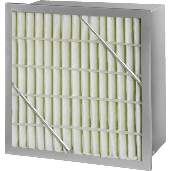 24x12x12 Rigid Cell Fiberglass Single Header Air Filter Merv 14 Box Of 2