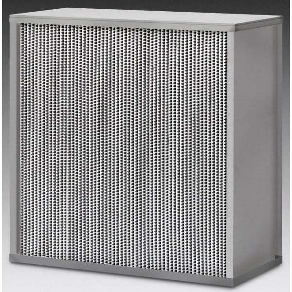 12x12x11-1/2" Hepa 99.97% Efficiency Air Filter, Max Velocity 500 Cfm, Box Of 1