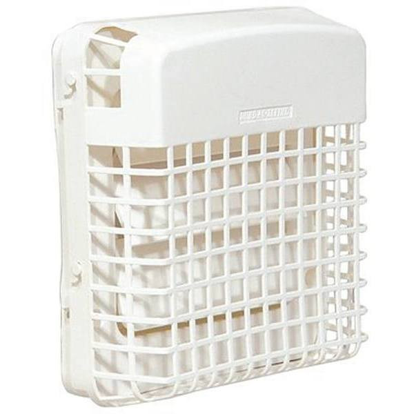 4" Cap With Guard - White