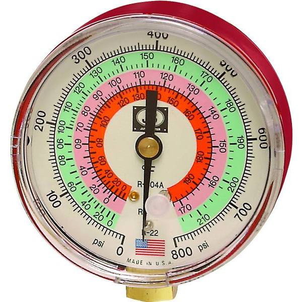 JB Industries 3-1/8 In Pressure Gauge