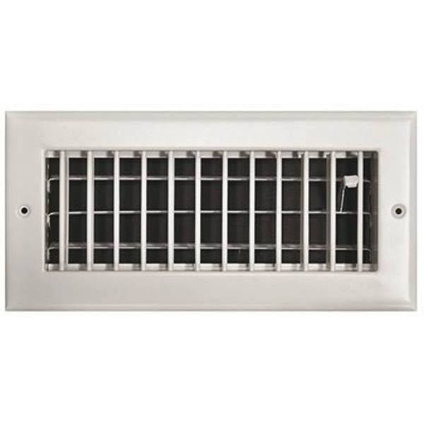 Truaire 10" X 4" Adjustable 1 Way Wall/Ceiling Register