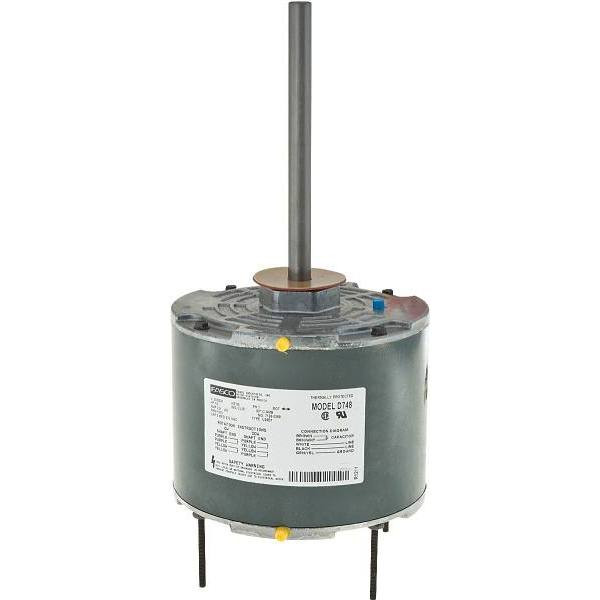 Fasco Condenser Fan Motor, 5-5/8" 208 / 230 Volts, 2.9 Amps, 1/3 Hp, 1075 RPM