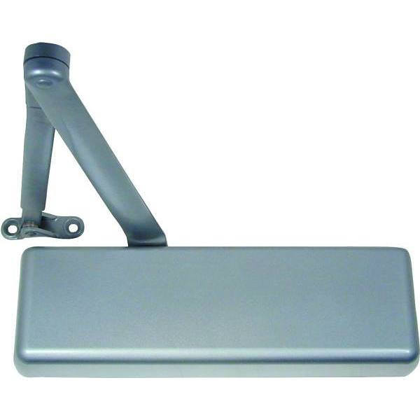 Lcn Door Closer W/ Stop And Hold Open Arm, Aluminum