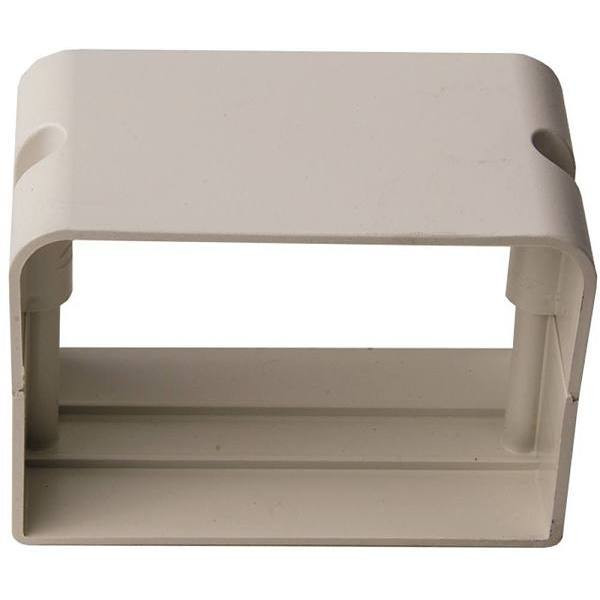 Diversitech Speedichannel 4 In. Pvc Union Ductless Mini-Split Coupling (White)