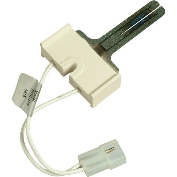 White-Rodgers Silicone Carbide Igniter 5.25" W/.09" Male Pins Flat Ceramic Bas