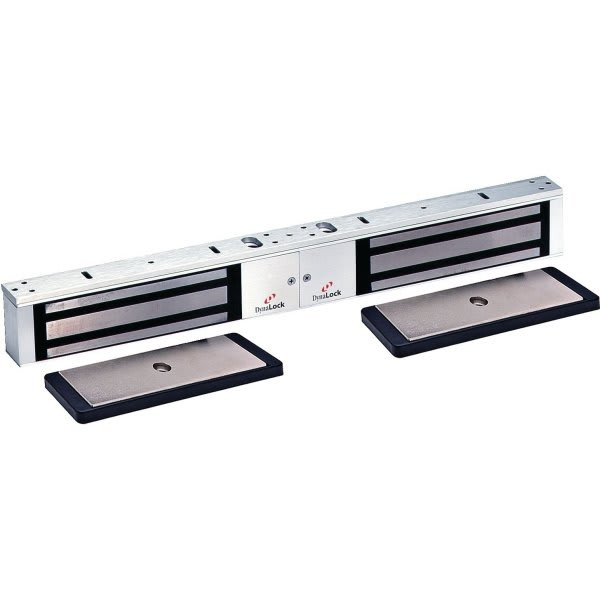 Dynalock Double Electromagnetic Lock Outswing 1200 Pound Door Status Switch