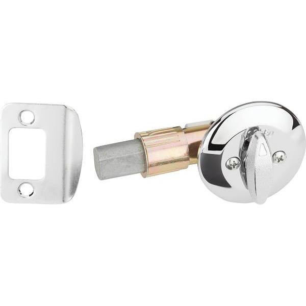 Kwikset 663 Series Polished Chrome Single-Sided Thumb Turn Deadbolt With Microban Technology