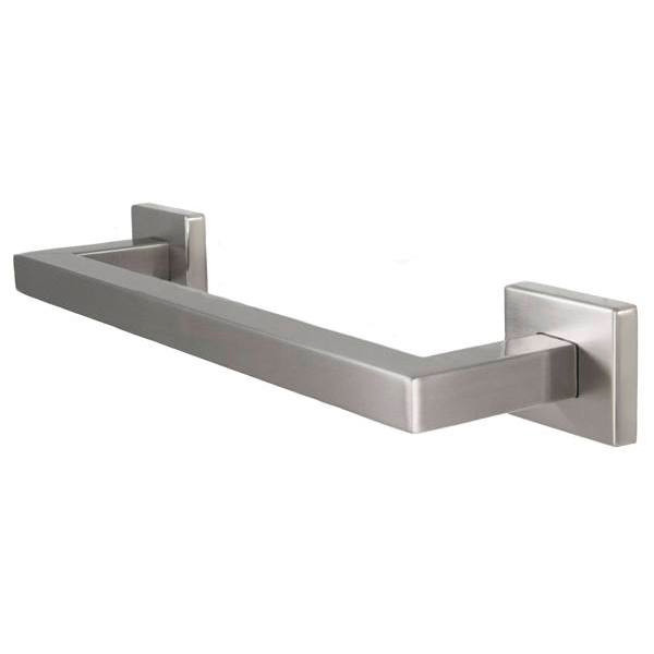 Preferred Bath Primo 12"  Wall Mounted Towel Bar Brushed Nickel