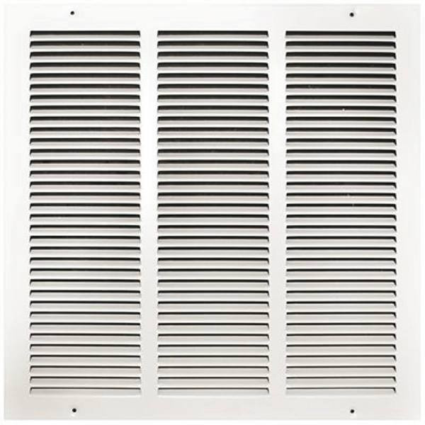 Truaire 16 X 16 White Stamped Return Air Grille