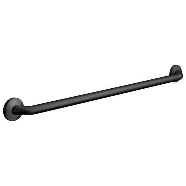Asi American Specialties Inc. Grab Bars Snap Flange 24 In. Length Matte Black