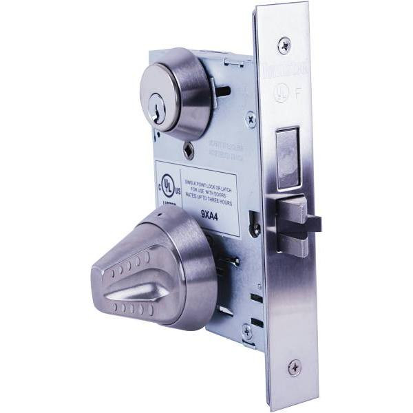 Townsteel Storeroom Mortise Lock Sectional Knob Trim (Satin Stainless Steel)