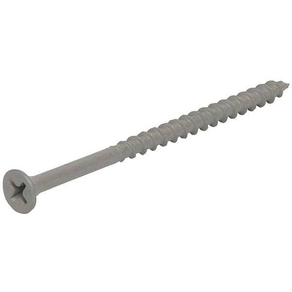 Grip-Rite #8 X 3 In. Philips Bugle-Head Polymer Coated Coarse Thread Screws