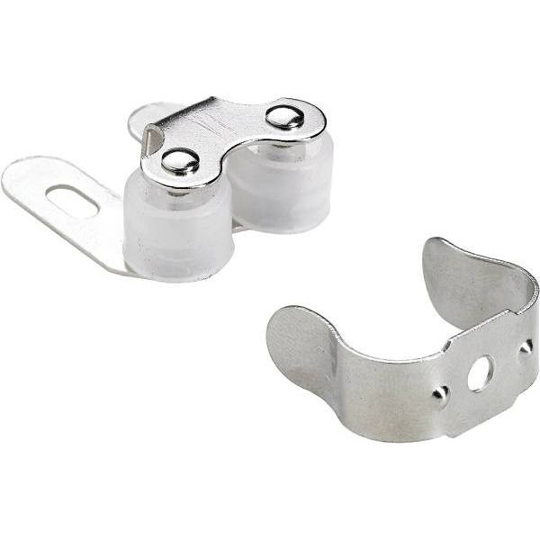 Everbilt Double Roller Door Catch (Plated Nickel) (25-Pack)