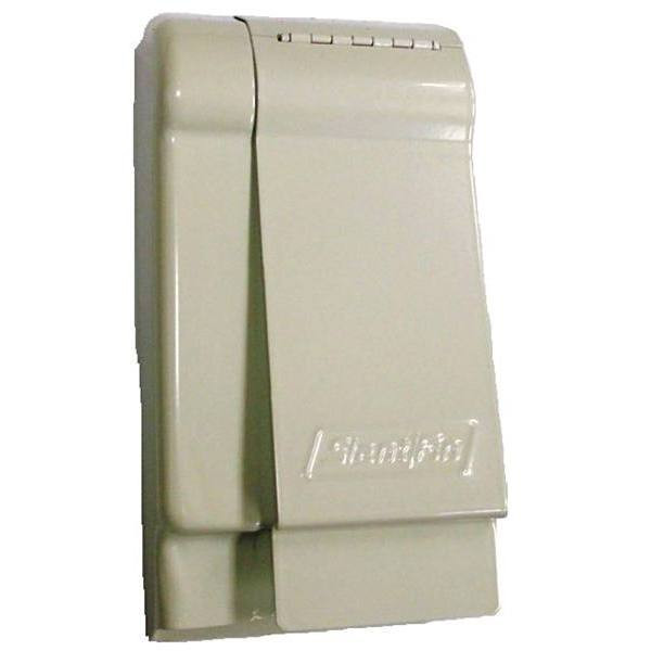 Slant/Fin Fine/Line 30 3-3/4  In. Left-Hand End Cap For Baseboard Heaters  In.nu White