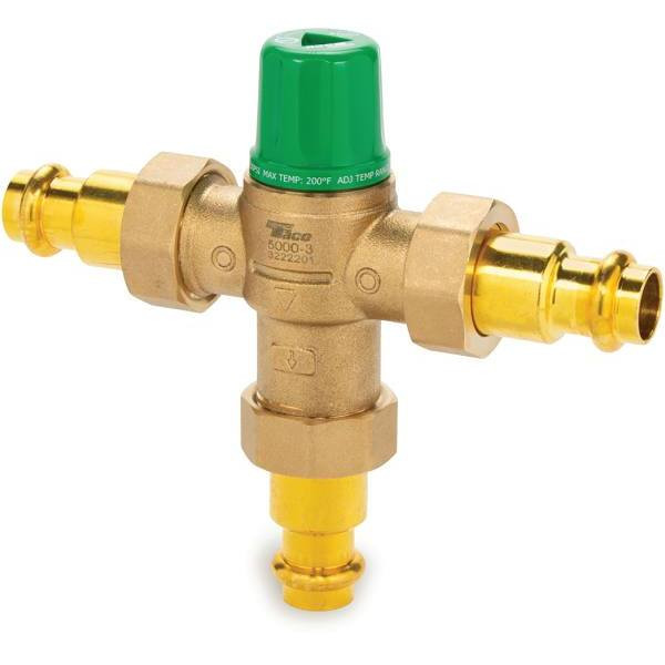 Taco 1/2 In. Union Press Lead-Free Mixing Valve